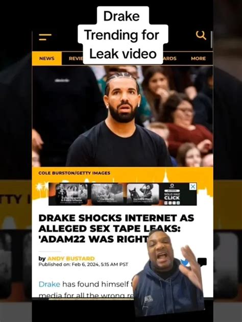 leaked.drake video|Drake Shocks Internet As Alleged Sex Tape Leaks